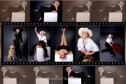 Umfangreiches Fotoshooting mit Collage in Fürth bei Nürnberg Erlangen