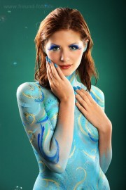 Körpermalerei, Bodypainting Fotoshooting in Fürth Vach