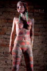 Sexy Bodypainting Fotoshooting in Fürth