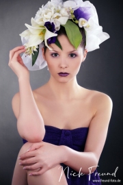 Extravagante Fashion Fotos inklusive Make Up vom Profi