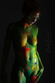 Erotik Bodypainting Fotoshooting in Nürnberg Fürth