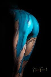 Erotik Bodypainting Fotoshooting in Nürnberg Fürth