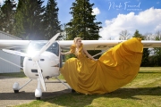 Vintage Fotostudio am Flugplatz in Nürnberg Fürth