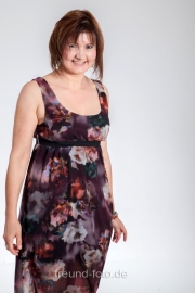 Frau mit Make-up zum Shooting in Fürth