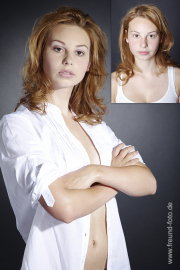 Vorher Nachher Make Up Fotoshooting in Nürnberg Fürth