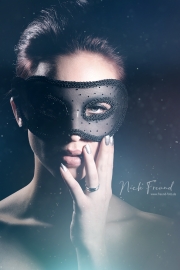 Sexy Beauty Fotoshooting in Fürth mit Maske und Make Up