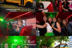Mädels haben eine Menge Spaß im Partybus bei JGA Feier in Fürth Nürnberg Erlangen