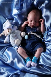 Schlafende Baby Aufnahmen im Studio