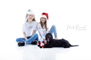 Kinder Geschwister mit Hund Fotoshooting in Fürth Vach