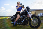 outdoor fotografie in nürnberg fürth mit motorrad