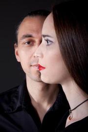 Pärchen Fotografie Fotoshooting in Fürth bei Nürnberg mit Make Up