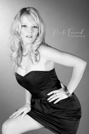 Selbst geschminkt zum Fashion Fotostudio in Fürth Burgfarrnbach