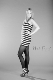 Schicke Pose beim Shooting in Fürth für die Frau