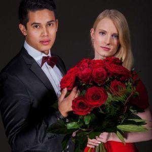 Paar beim Fotoshooting in Nürnberg