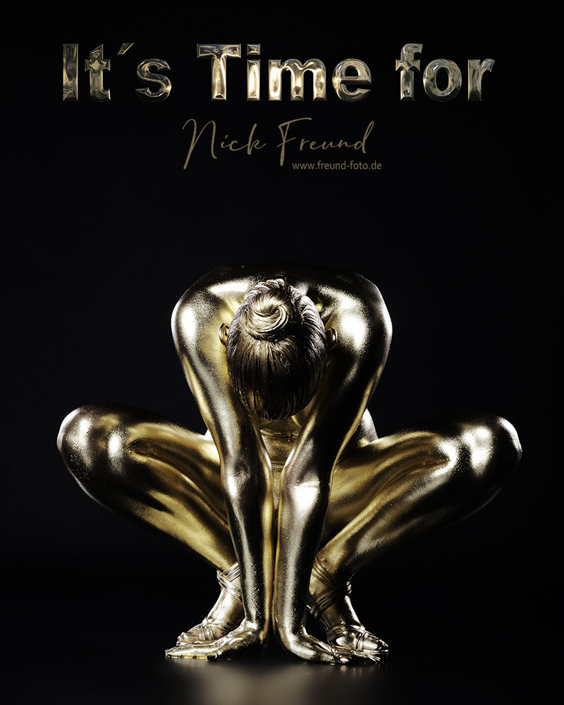 Gold Painting Inspirationen Fotoshooting