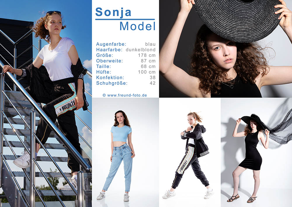 Model Sedcard Shooting in Fürth