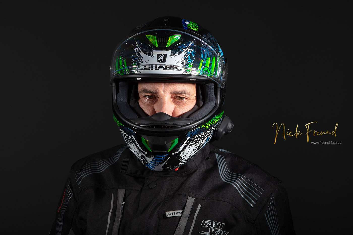 motorrad mann vorher