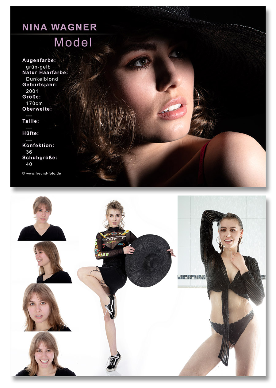Fotograf Sedcard Shooting in Fürth