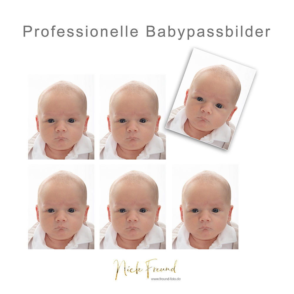 Profi Baby Passfotos