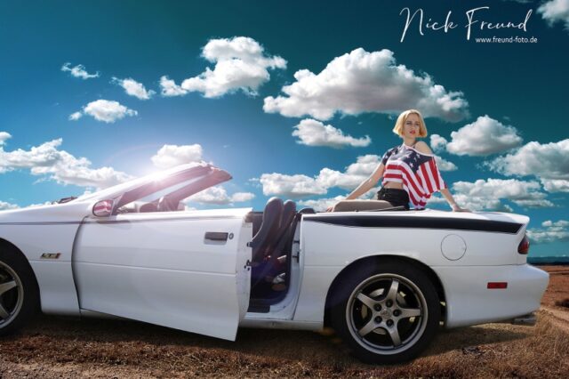 Fashion Fotoshooting outdoor in Nürnberg cars fashion fotoshooting flugplatz