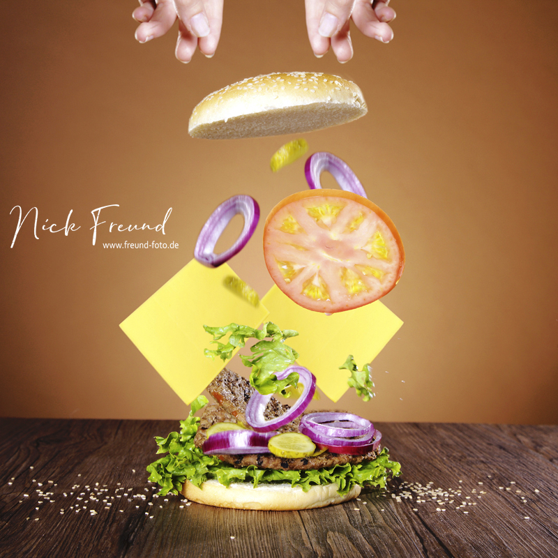 Food Stillleben Fotoshooting in Nürnberg Fürth Hamburger Foodfotograf in Fürth