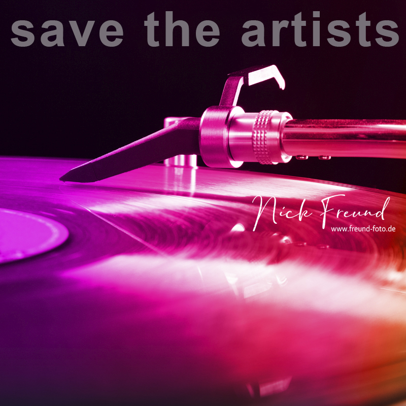 save the artists kostenloses Foto